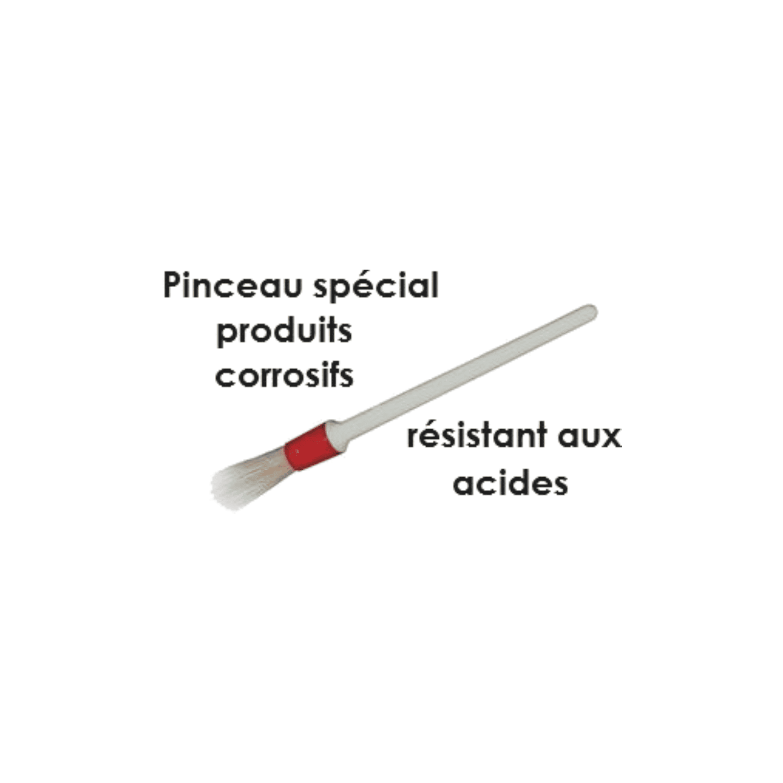 Pinceau application acide passivant résistant aux produits corrosifs — free download