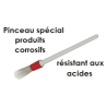 Pinceau spécial produits corrosifs, résistant aux acides