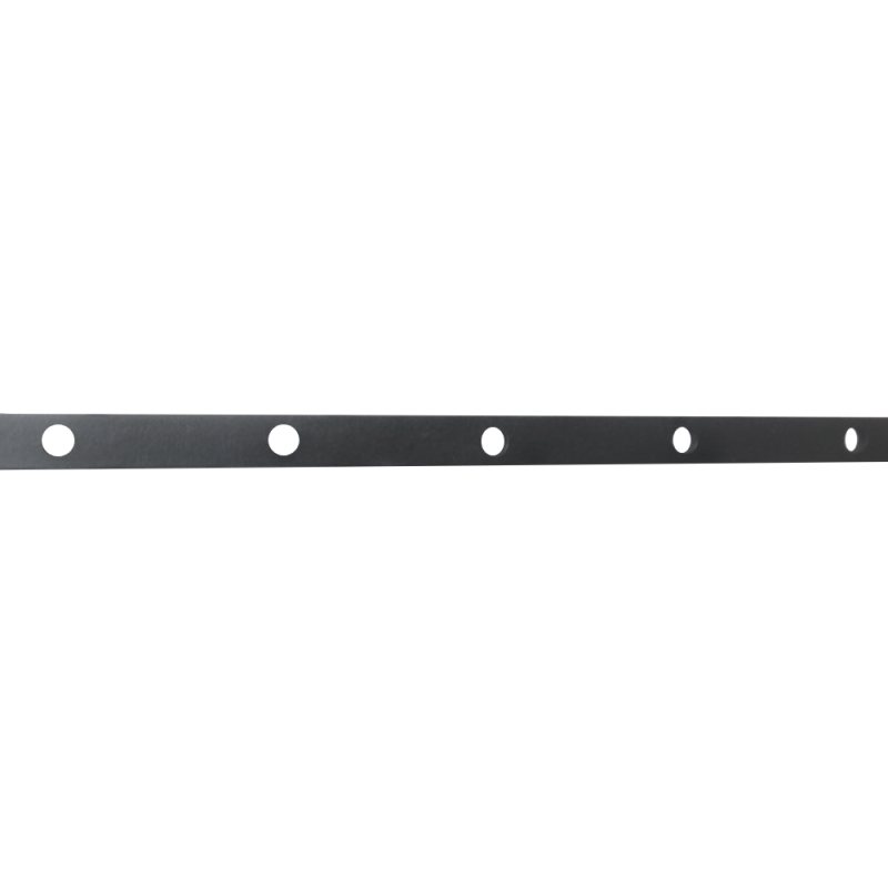 BARRE À TROUS RONDS EN FER PLAT – POUR BARREAUX Ø12 À Ø20 MM – LONGUEUR 500 À 2000 MM