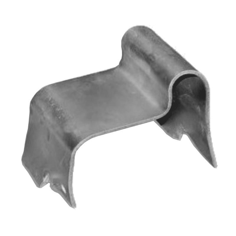 Sabot de portail à sceller – acier zingué – profondeur utile 160 mm