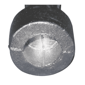 FER DE LANCE BARREAU ROND DIAMÈTRE 16 FONTE 155X65 U0029