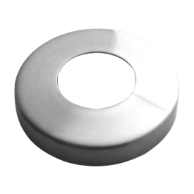 Cache platine en inox 316 pour tube rond Ø42,4 ou Ø48,3 – Finition élégante