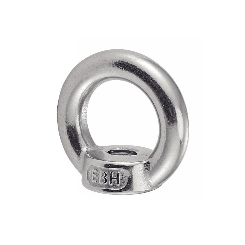 ANNEAU DE LEVAGE FEMELLE DIN 582 INOX A2/A4 – M6 À M24