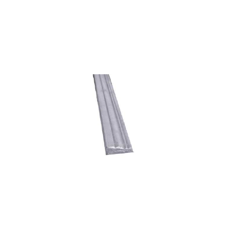 Décor de tôle en aluminium 1250 mm – Profil plat 35x12 mm pour fixation par vis ou taraudage