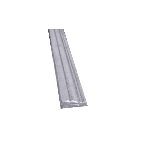 Décor de tôle en aluminium 1250 mm – Profil plat 35x12 mm pour fixation par vis ou taraudage