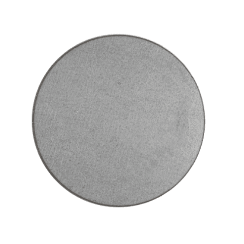 Platine ronde non percée en acier S235 – épaisseur 5 mm