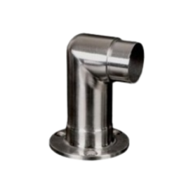 Support mural inox Ø42.4 ou Ø48.3 mm – Connecteur pour tube rond