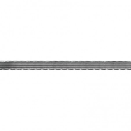 Main courante fer forgé 40x8 mm martelée – style ancien décoratif