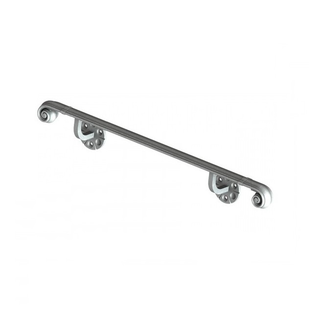 Main courante moulurée en fer forgé – prête à poser, longueur 1 à 3 m