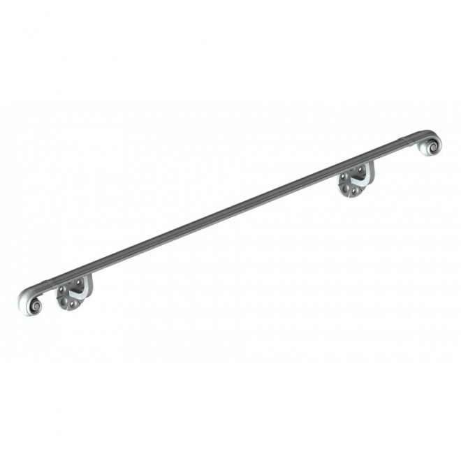 MAIN COURANTE MOULURÉE EN FER FORGÉ PRÊTE À POSER – LONGUEUR 1 À 2 M