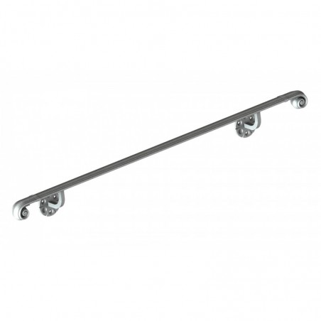 MAIN COURANTE MOULURÉE EN FER FORGÉ PRÊTE À POSER – LONGUEUR 1 À 2 M