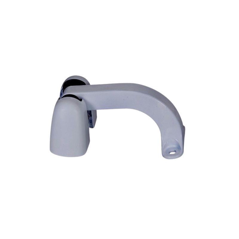 MODULO ANTI-SOULÈVEMENT INOX AVEC OUVERTURE 180° – CACHE BLANC OU NOIR – 125 MM