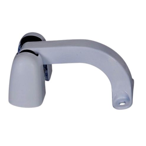 MODULO ANTI-SOULÈVEMENT INOX AVEC OUVERTURE 180° – CACHE BLANC OU NOIR – 125 MM