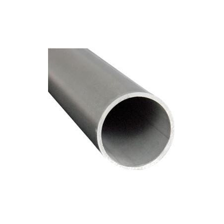 Tube rond inox brossé pour main courante – Ø42.4, Ø48.3, Ø60.3 mm