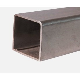 Tube inox carré 40x40 mm – Brossé grain 320 – Inox 316 qualité marine