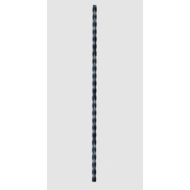 BARREAU ACIER TORSADÉ FER FORGE CARRÉ 12 à 25 m0124