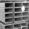 BARRE DE PROFIL CREUX – TUBE RECTANGULAIRE EN ACIER GALVANISÉ - LONGUEUR 3 MÈTRES