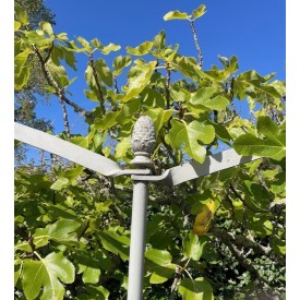 POMME DE PIN ACIER FONTE BRUT OU ZINGUÉ FILETAGE M0369