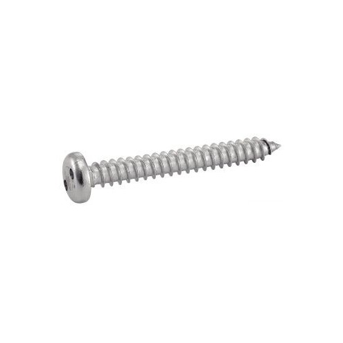 Vis inviolable Snake Eyes en inox A2 avec tête cylindrique – Fixation anti-effraction