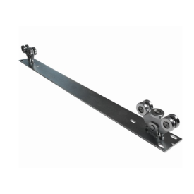 Kit rail autoportant acier avec chariot guidage pour ouverture 5 m – charge 500 kg