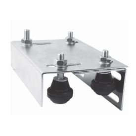 Plaque guide réglable avec olives Ø43 – pour tubes de 30 à 60 mm