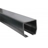 Rail acier 68x68 mm – pour portail autoportant jusqu’à 5 m – compatible chariots W0107 et M0580-1