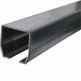 Rail en acier 98x98mm pour portails autoportants jusqu’à 9 mètres