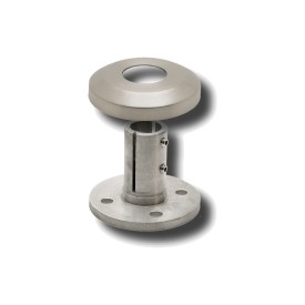 Platine de fixation Design avec expansion – Inox 304 ou 316 – Pour tube Ø42 ou Ø60 mm