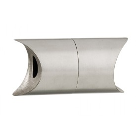 Entretoise pivotante inox – entraxe 55 mm pour tube Ø42,4 ou 60,3 mm – vis M8 incluse