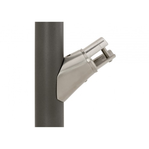 Raccord articulé inox 48°–68° pour tubes Ø42,4 ou 60,3 mm – verrouillage externe