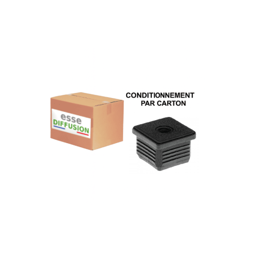 Carton d'embouts vérins carré filetés