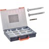Coffret 1564 vis autoperceuses inox A2 Pozidriv TC & TF + embouts