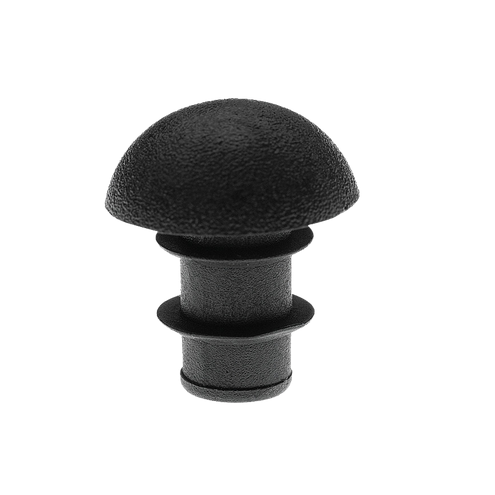 CACHE ROND DEMI-SPHÉRIQUE Ø16 EN PEBD – POUR TUBES OU TROUS DE Ø7,5 À 9 MM