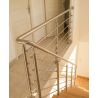 SUPPORT INOX ARTICULÉ 90° POUR MAIN COURANTE Ø42.4 OU Ø48.3 MM – INCLINABLE
