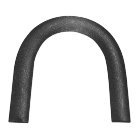 Retour cintré à chaud demi-rond – Forme arrondie idéale pour rampes