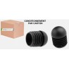 CARTON EMBOUT PATIN ROND DEMI-SPHÈRE DÉCORATIF – Ø18 À Ø80 MM