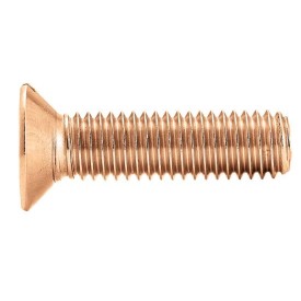 BOÎTE DE VIS À MÉTAUX TÊTE FRAISÉE FENDUE LAITON – FILETAGE TOTAL DIN 963