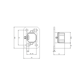 Kit pivot portail acier 150-300 kg – platines acier + cache alu