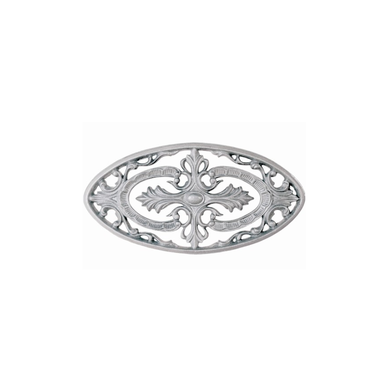 Palmette aluminium 340 x 170 mm – Fixation M6 facile et esthétique