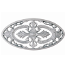 Palmette aluminium 340 x 170 mm – Fixation M6 facile et esthétique