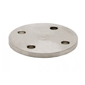 Platine de fixation lourde ronde en inox – collection premium Ø48 à Ø140 mm