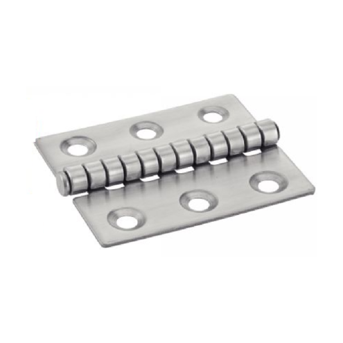 Charnière type F inox A2 – fixation pour milieu humide