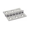 Charnière type F inox A2 – fixation pour milieu humide