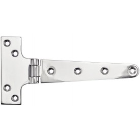 Charnière T forgée polie inox A4 – usage extérieur