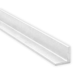 CORNIÈRE ALUMINIUM PRÉ-LAQUÉ BLANC MAT RAL 9010 – AILES ÉGALES – FIN DE SÉRIE