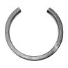 CERCLE OUVERT EN ACIER PLAT – Ø110 MM – SECTION 16 X 8 OU 20 X 6 MM