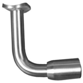 SUPPORT MAIN COURANTE INOX 304 POUR TUBE Ø 42,4 MM - ÉPAISSEUR 2 MM