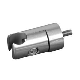 PINCE INOX POUR PLAT FIXATION Ø18 – SUPPORT TÔLE PERFORÉE