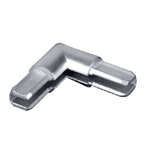 RACCORD ANGLE À 90° INOX 304L POUR PROFIL SPÉCIAL Ø18 TÔLE