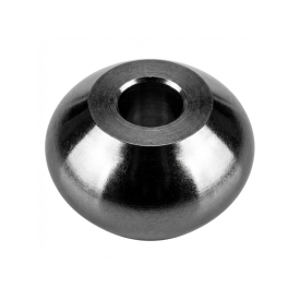 Boule décolletée méplate acier Ø20 avec alésage 6 mm